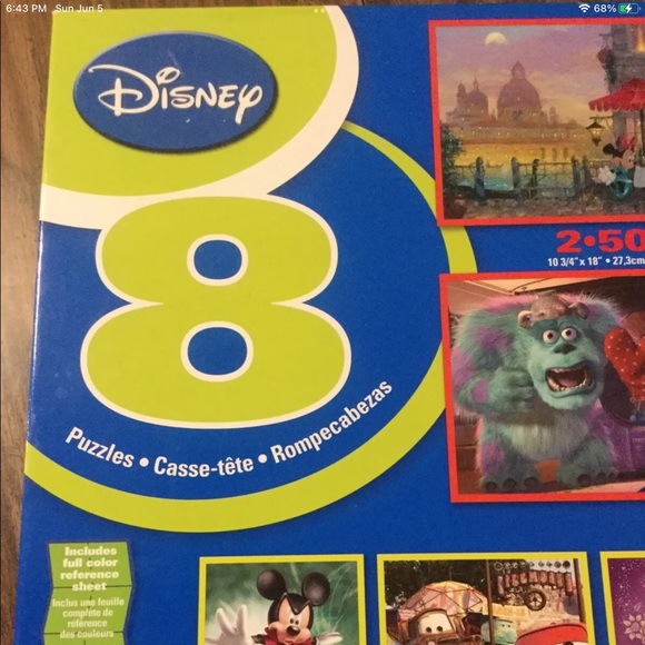 🧩 Disney 8 Puzzles COMPLETE - Picture 6 of 7